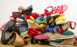 sorting shoes for a move