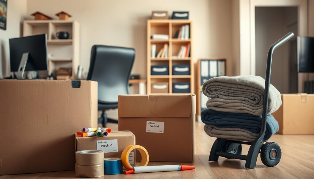 Efficient moving strategies for packing preparation Efficient moving strategies for packing preparation