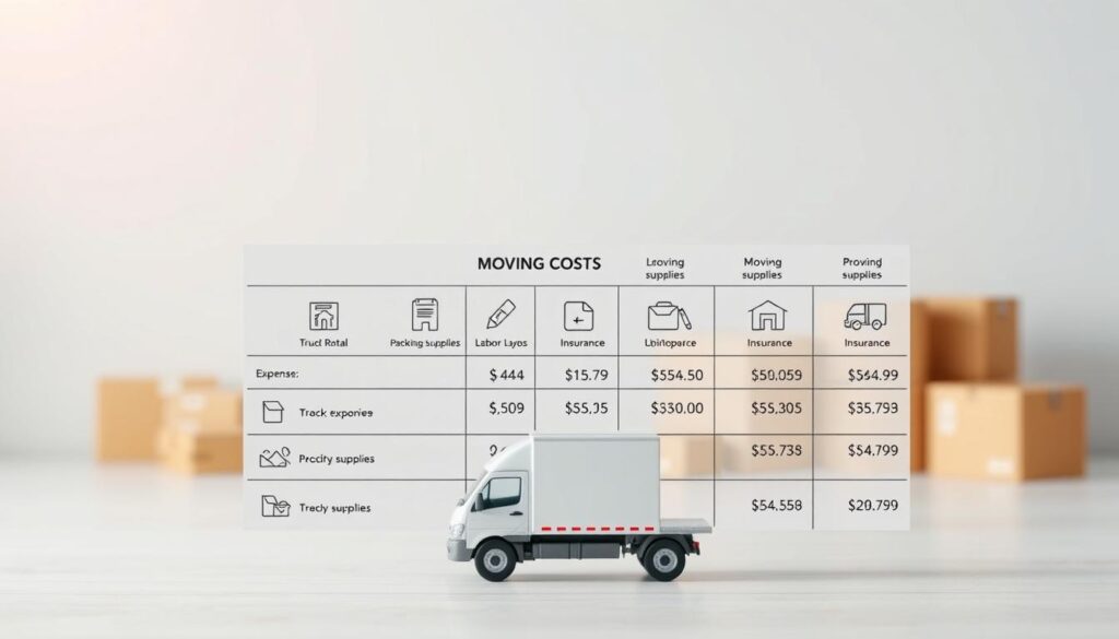 Moving Costs Breakdown