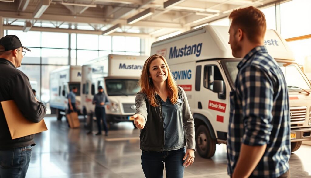 Mustang Moving customer satisfaction