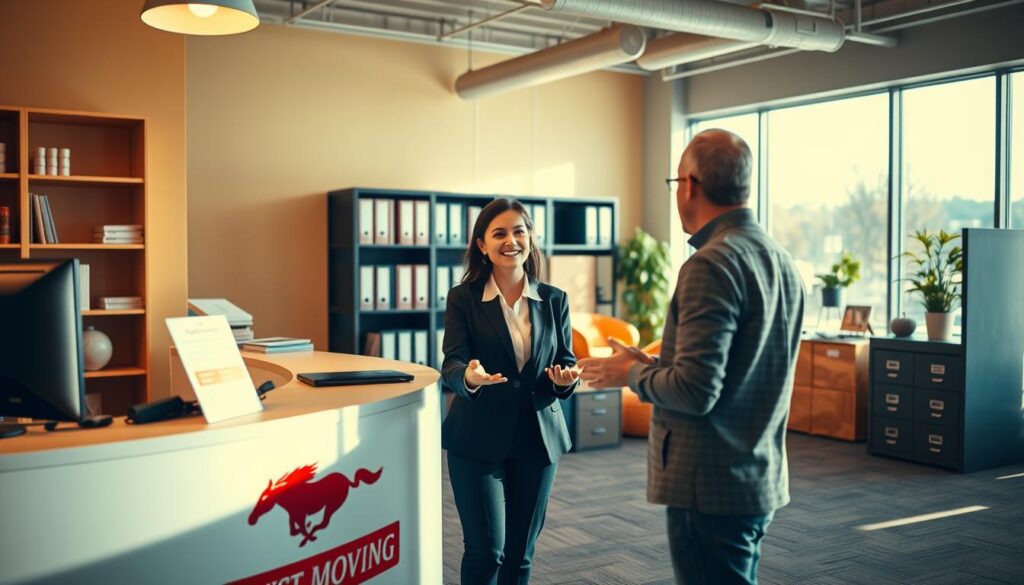 Mustang Moving customer service