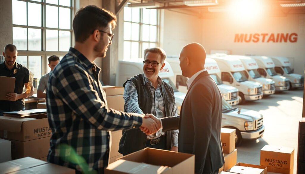 Mustang Moving experiences