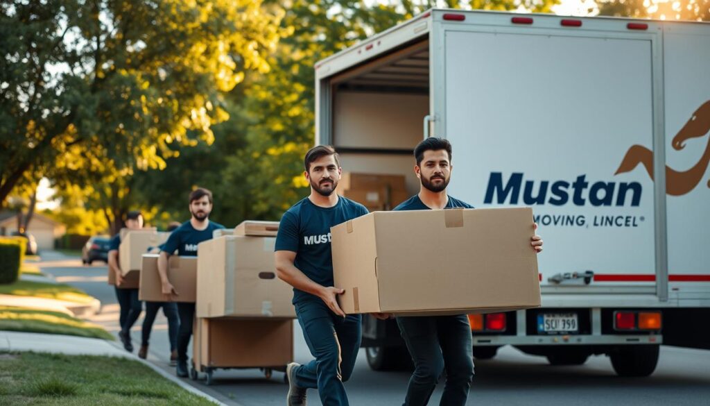 Mustang Moving professional movers