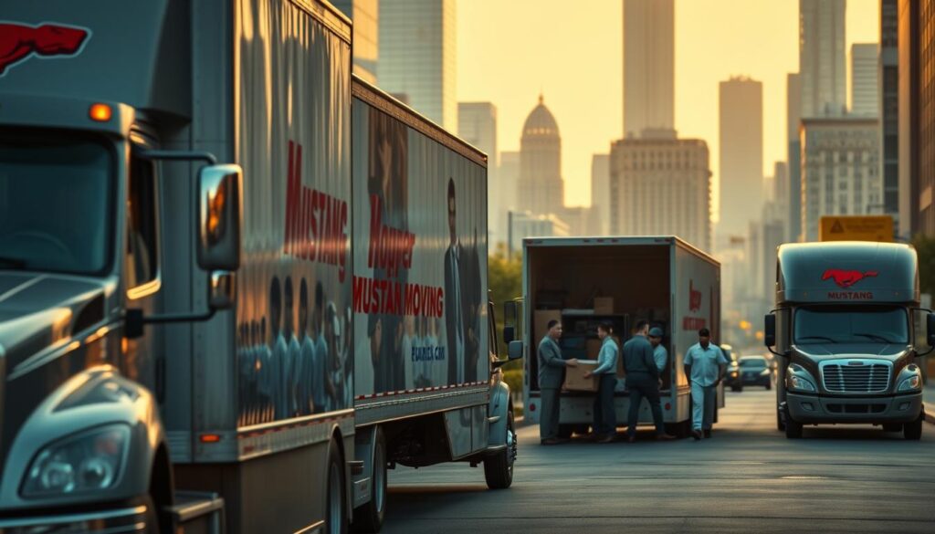 Mustang Moving professional moving services