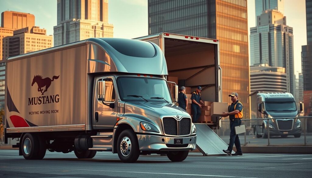 Mustang Moving services