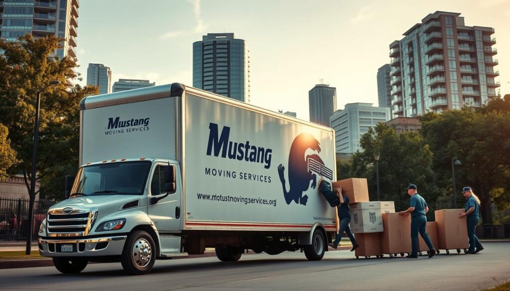 Mustang Moving services