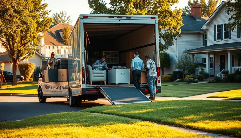 Mustang Moving services