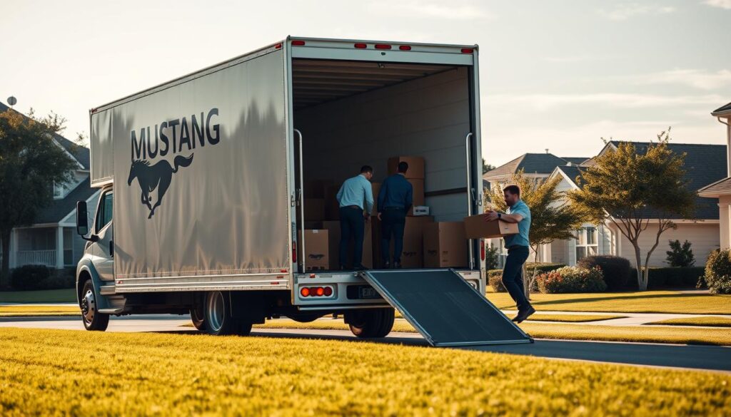 Mustang Moving services