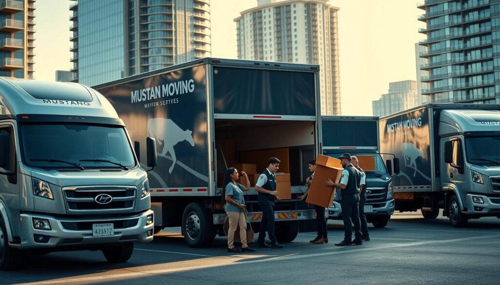 Mustang Moving services