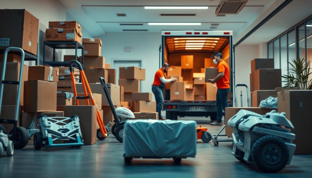Types of moving services offered