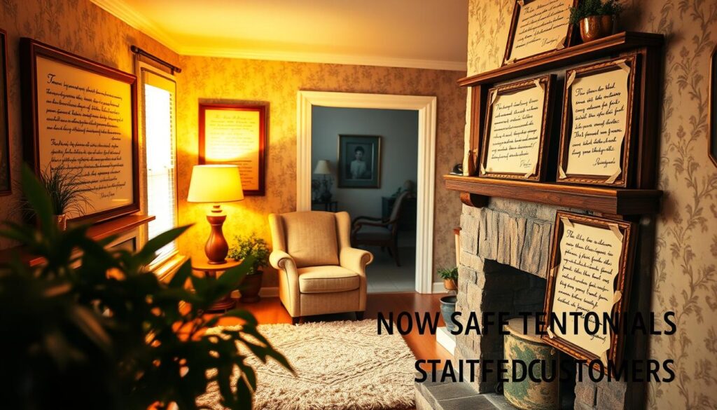 customer testimonials