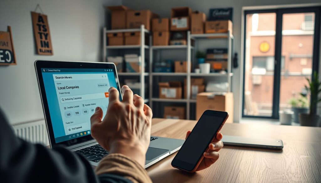 finding movers online