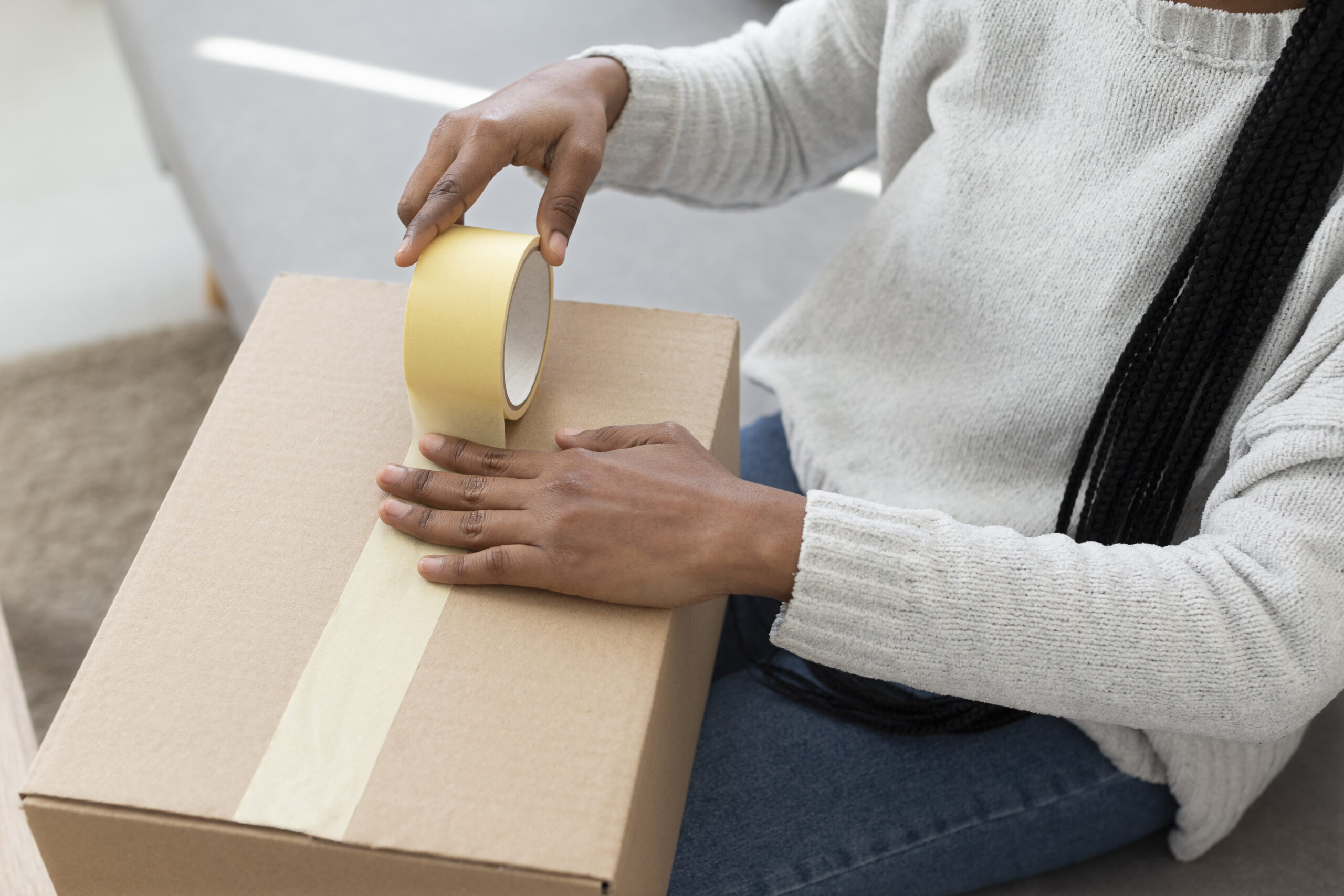 How to Tape Moving Boxes