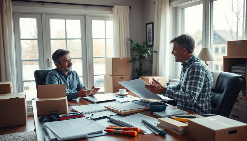 in-home moving services consultation process