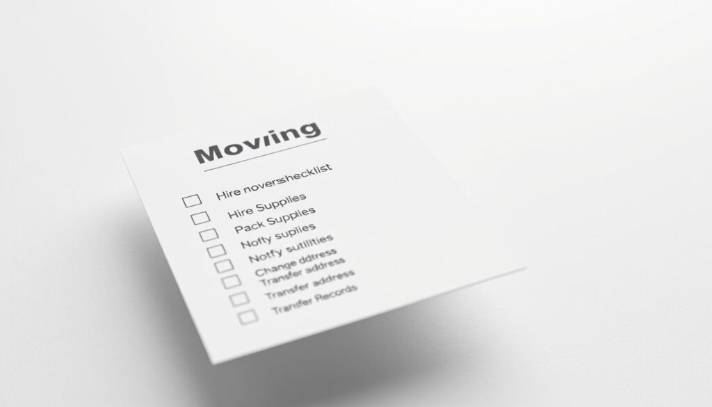 moving checklist