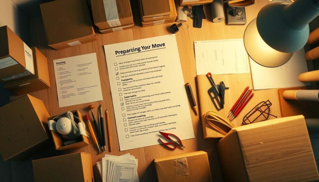 moving preparation checklist