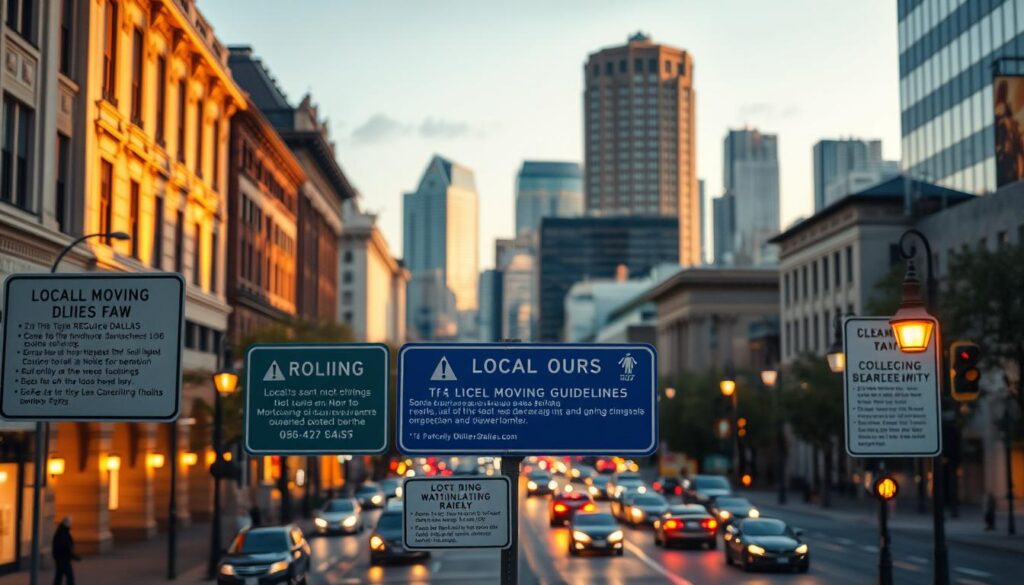 moving regulations Dallas