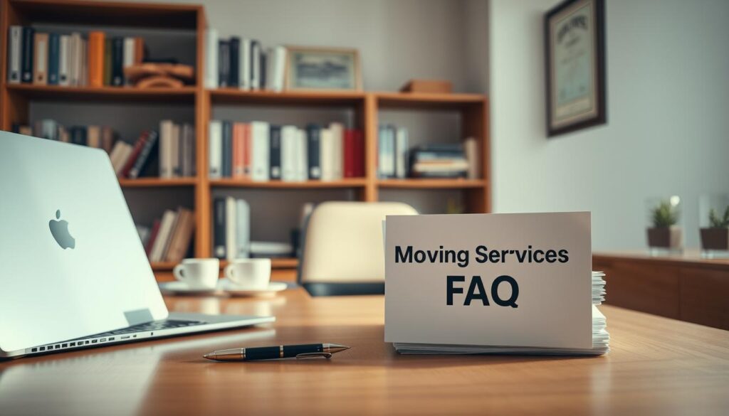 moving services FAQs