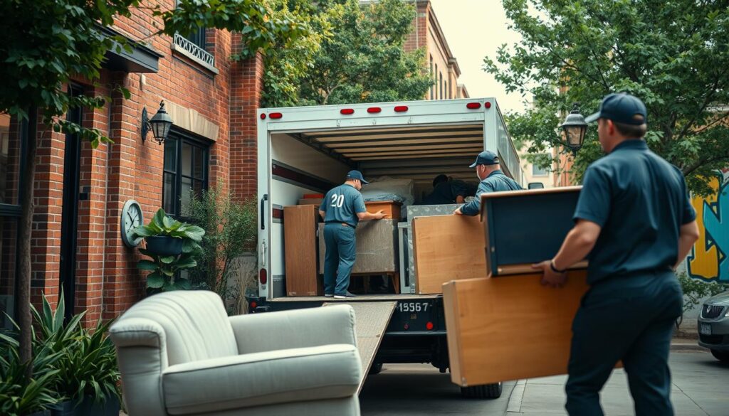trusted movers in Bishop Arts District