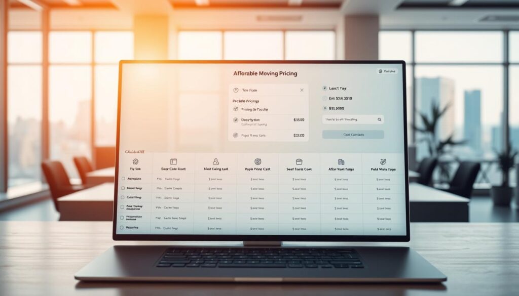 Affordable moving pricing structure Affordable moving pricing structure