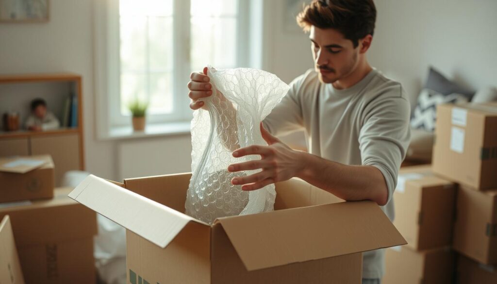 Handling fragile items during moving process Handling fragile items during moving process