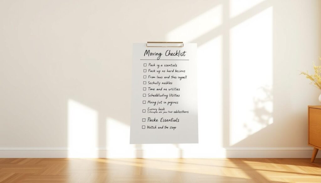 Moving Day Preparation Checklist