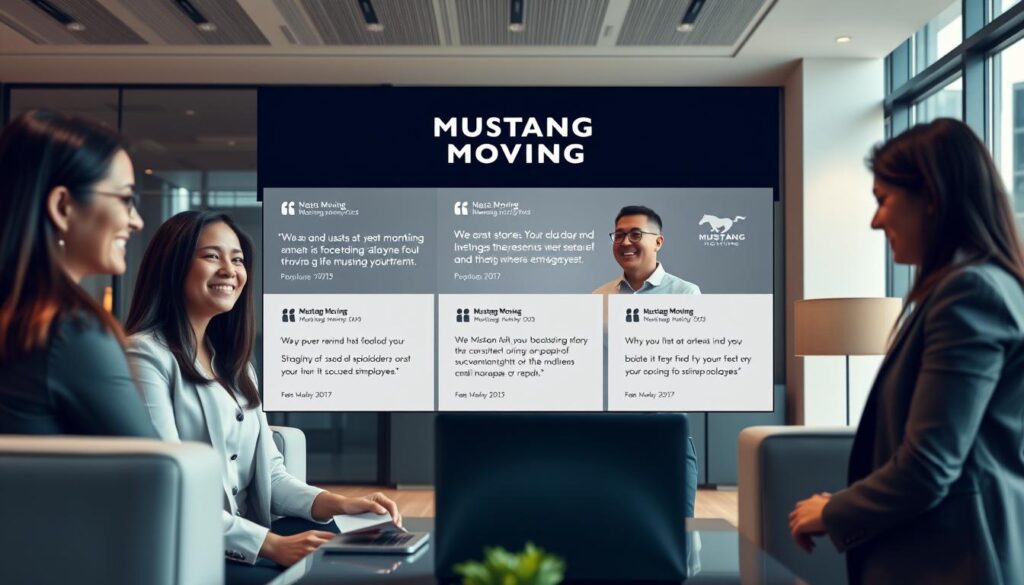 Mustang Moving client success stories