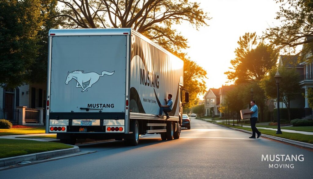 Mustang Moving trusted movers Bryan Place