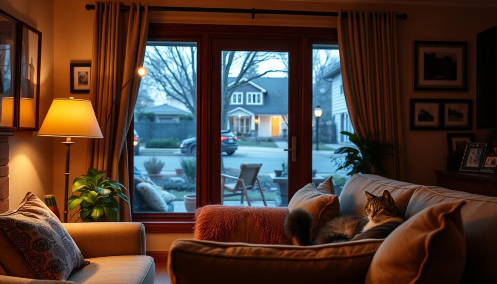 Settling into new home