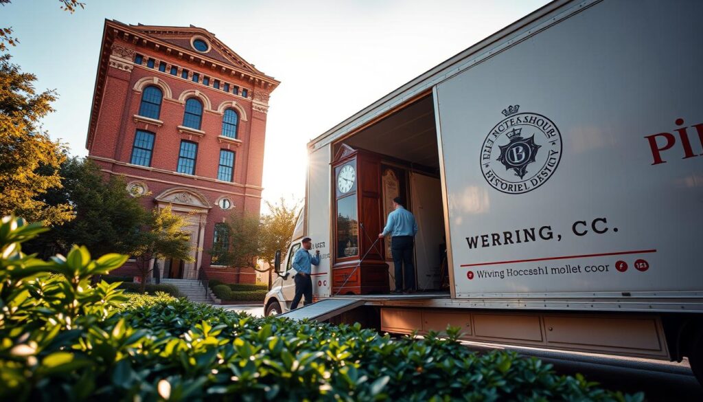 Specialized moving services for historic property relocations Specialized moving services for historic property relocations