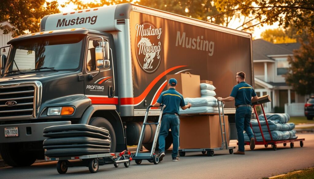Specialty item moving services by Mustang Moving