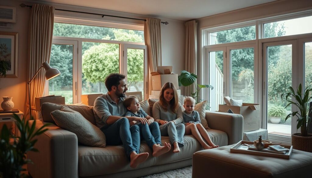 Transitioning to a new home