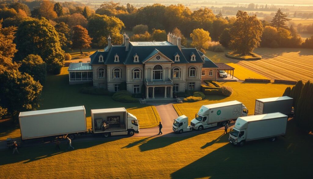 estate moving process