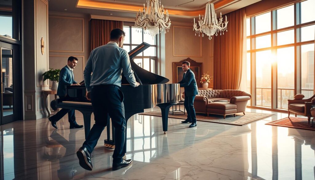 high-end moving expectations