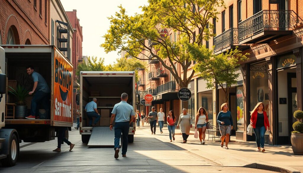 local moving services Bishop Arts