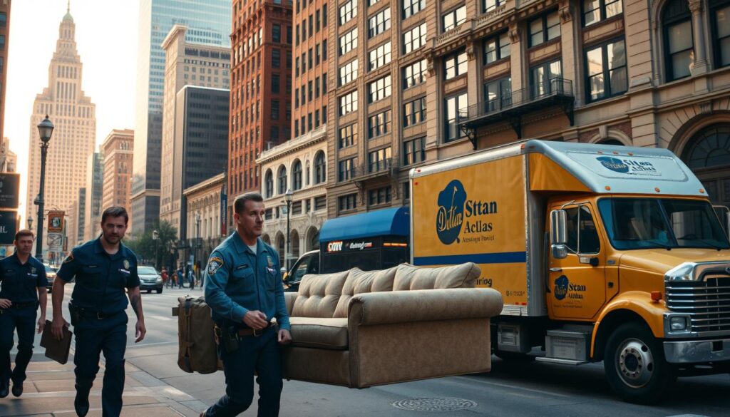 movers in Dallas Downtown