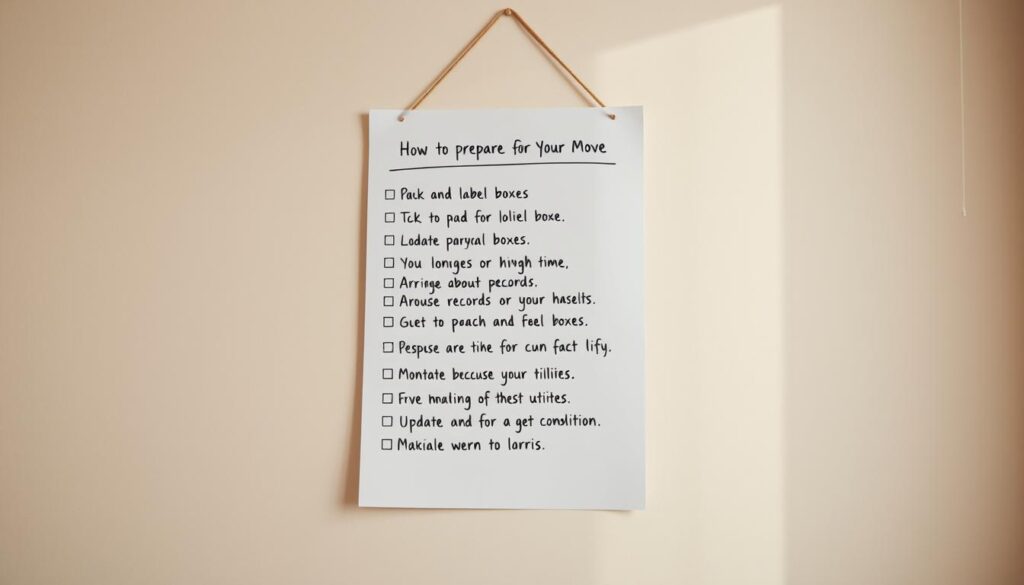 moving checklist moving checklist