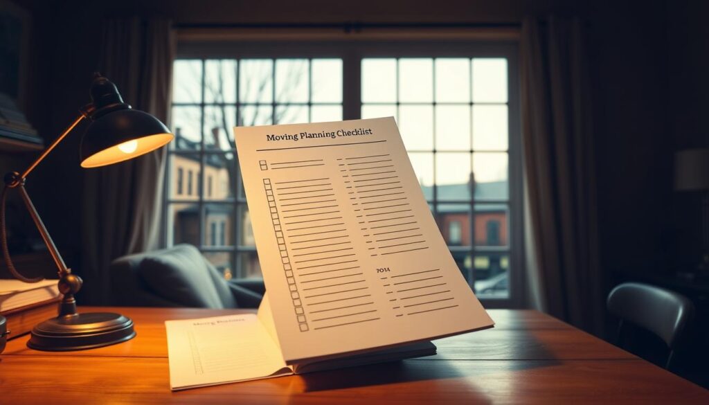 moving planning checklist