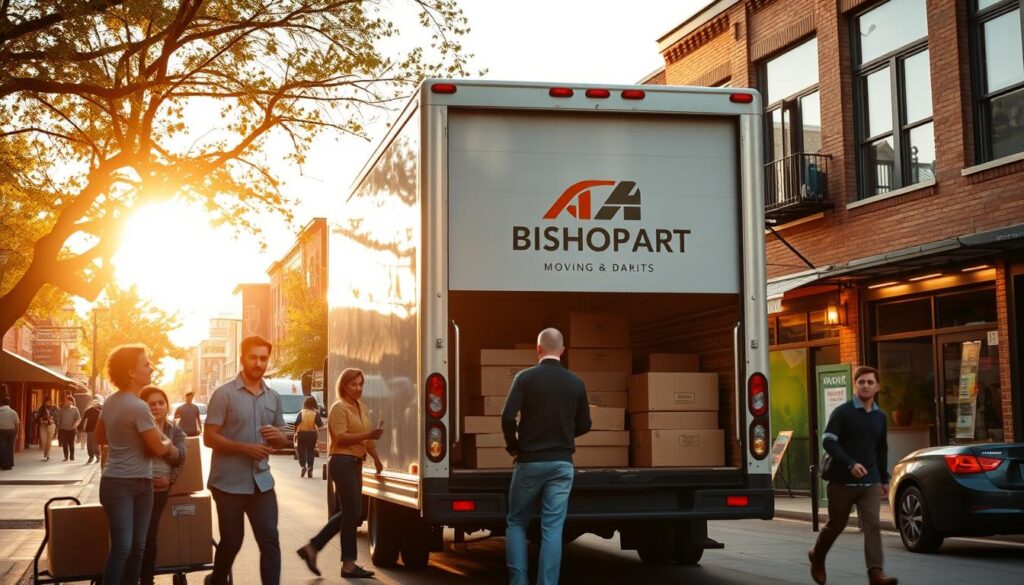 moving services Bishop Arts District