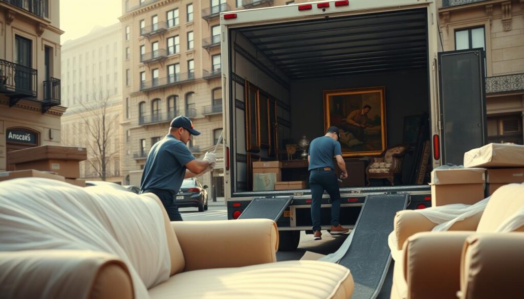 overview of White Glove moving process