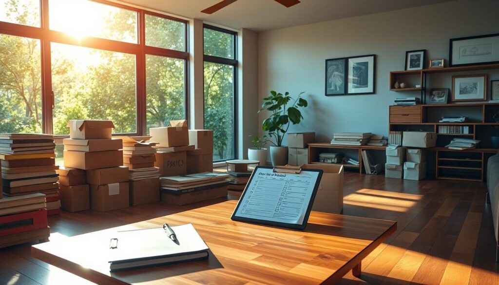 post-move tasks for new space setup