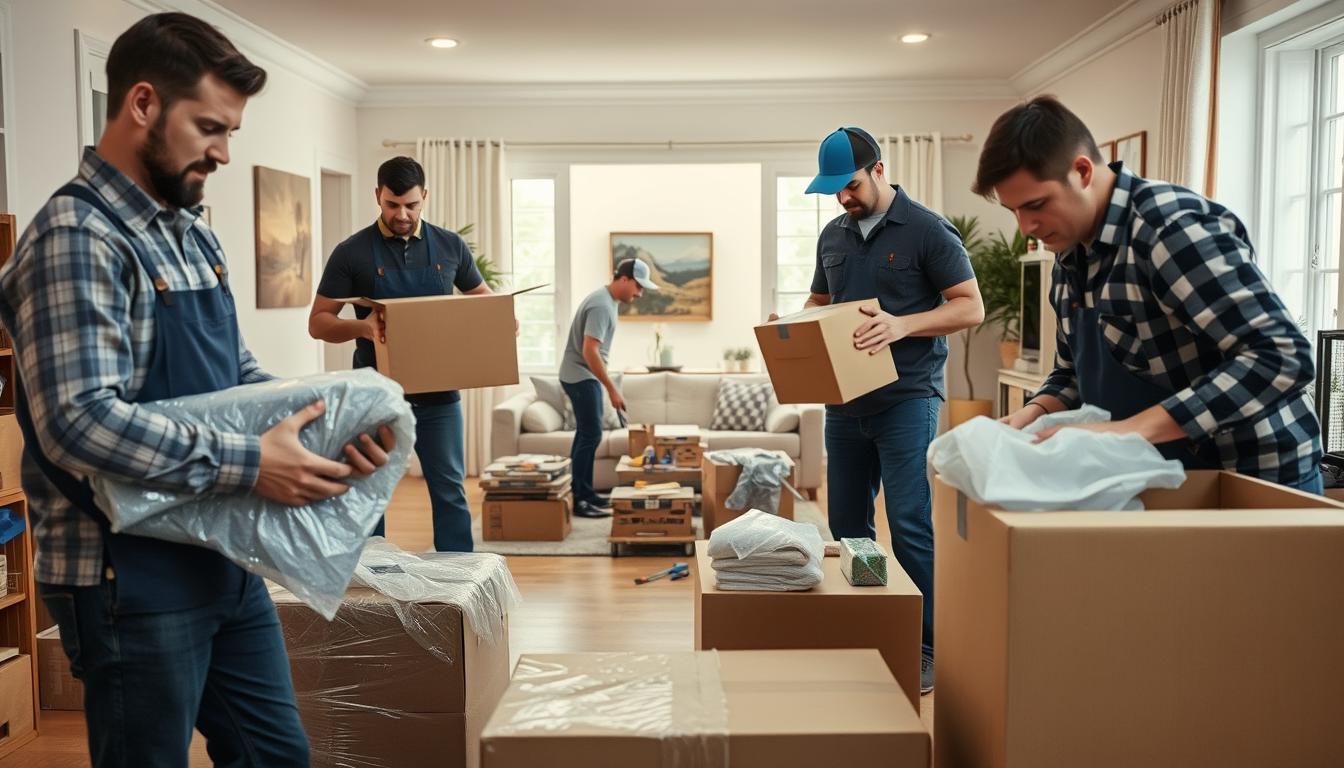 professional packing and unpacking services
