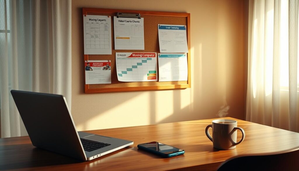 scheduling moving services