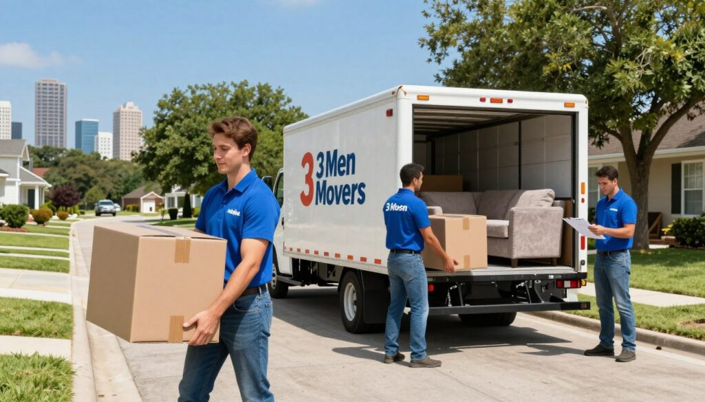 3 Men Movers Houston and Texas