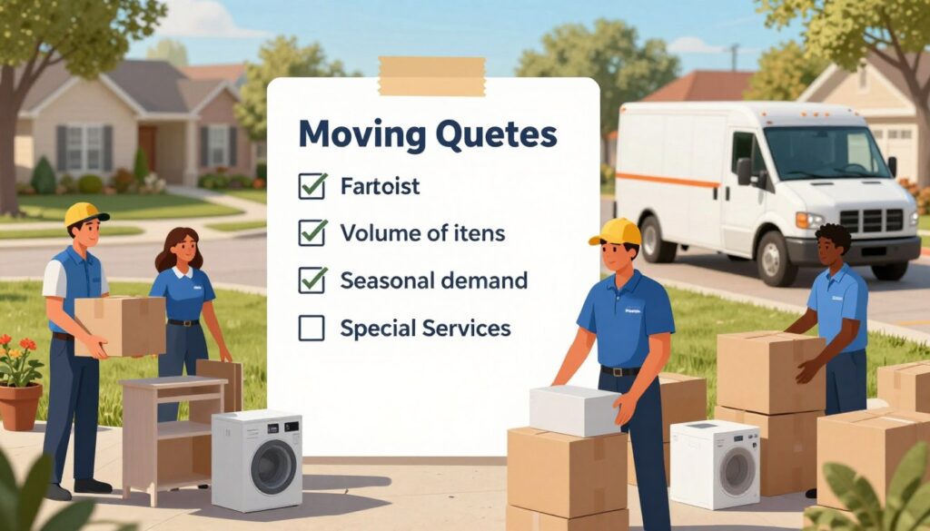 Factors that influence your local moving services and long distance movers