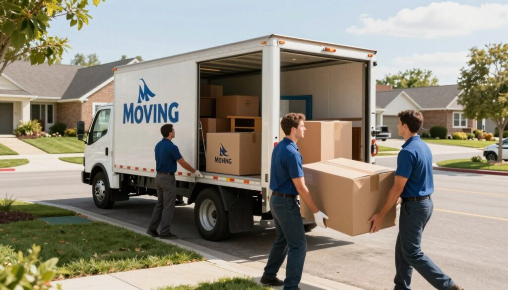 Professional moving process with Mustang Moving