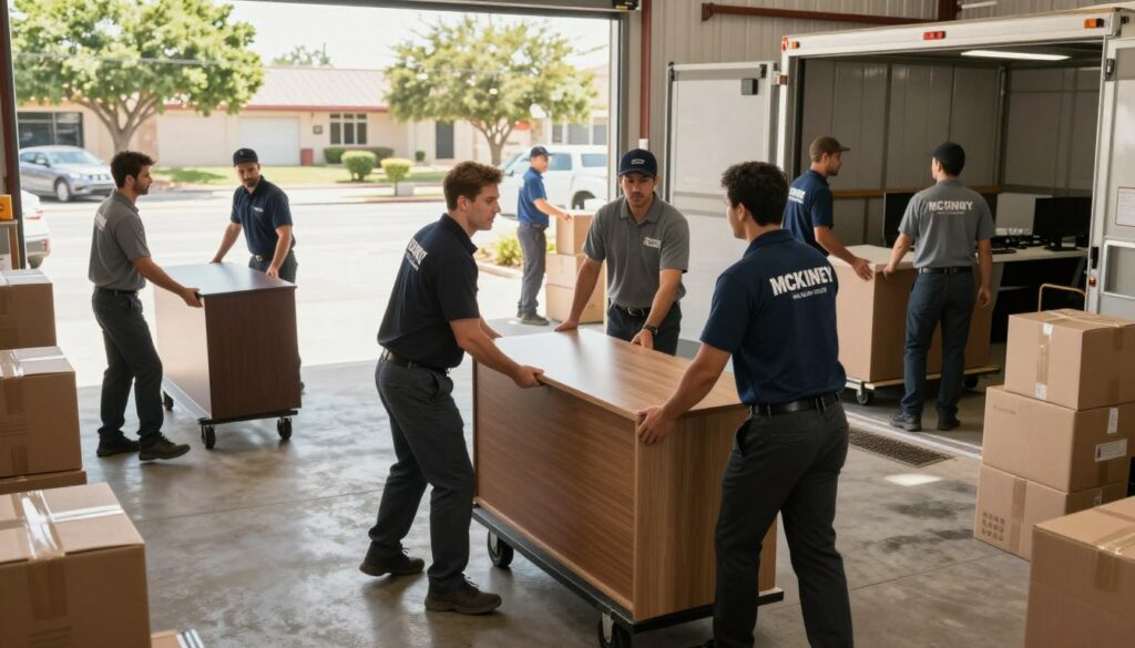 commercial movers McKinney TX