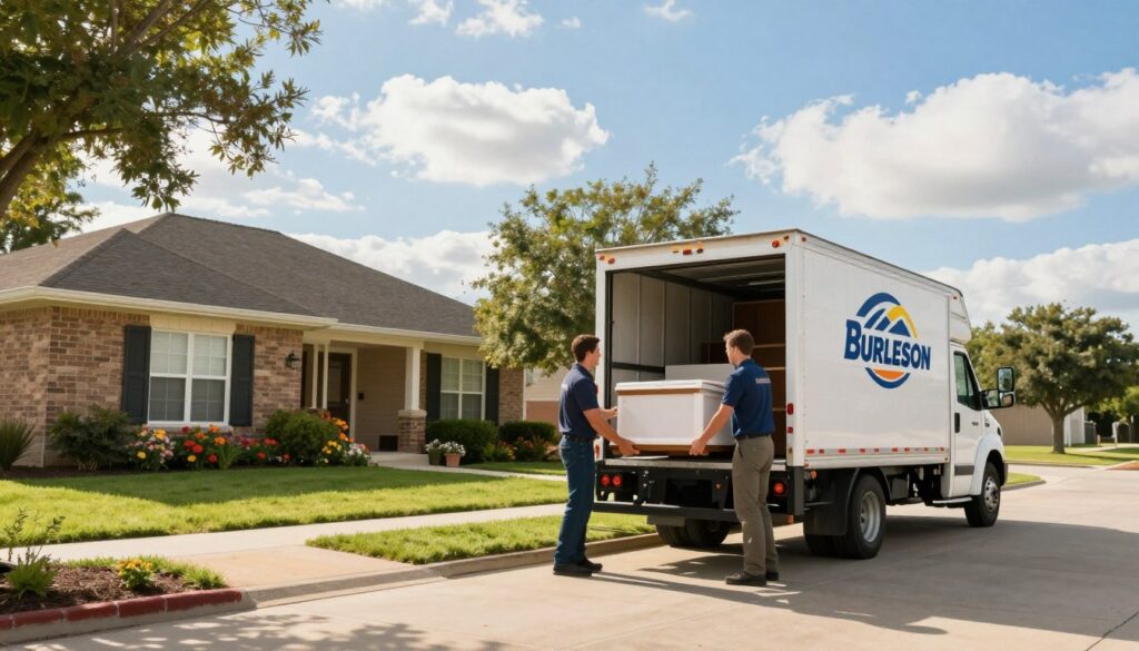 local moving company Burleson