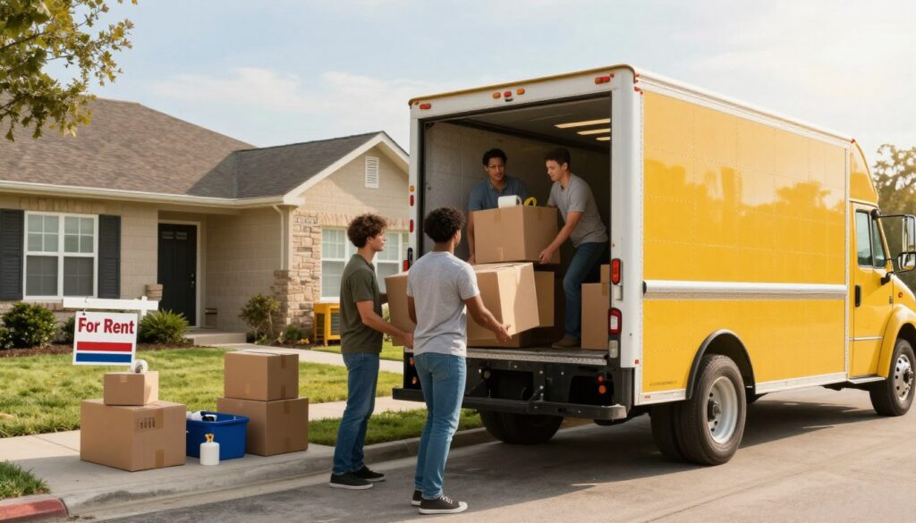 moving truck rental Plano TX