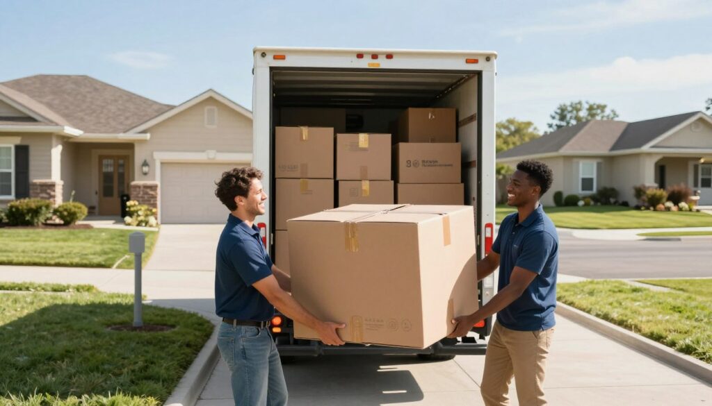 professional movers in Burleson